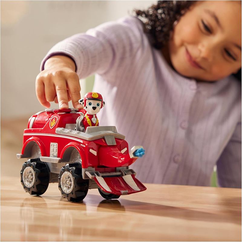 Paw Patrol Vehículo y Figura Marshall Jungle Pups - Imagen 2