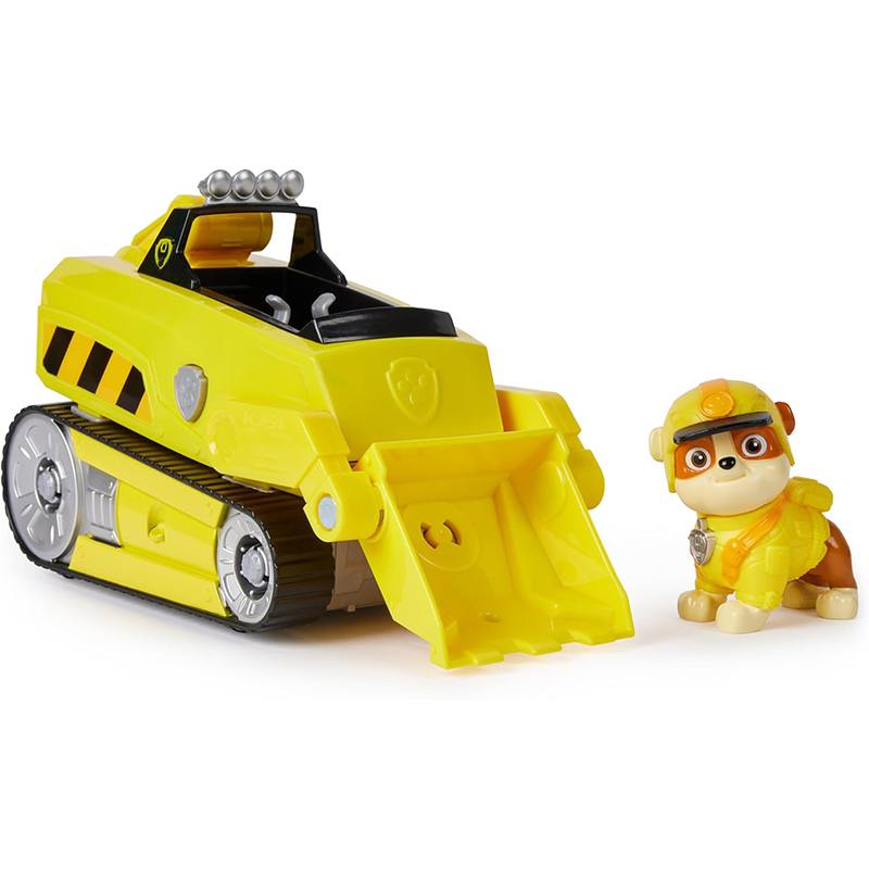 Paw Patrol Vehículo y Figura Rubble Jungle Pups - Imagen 1