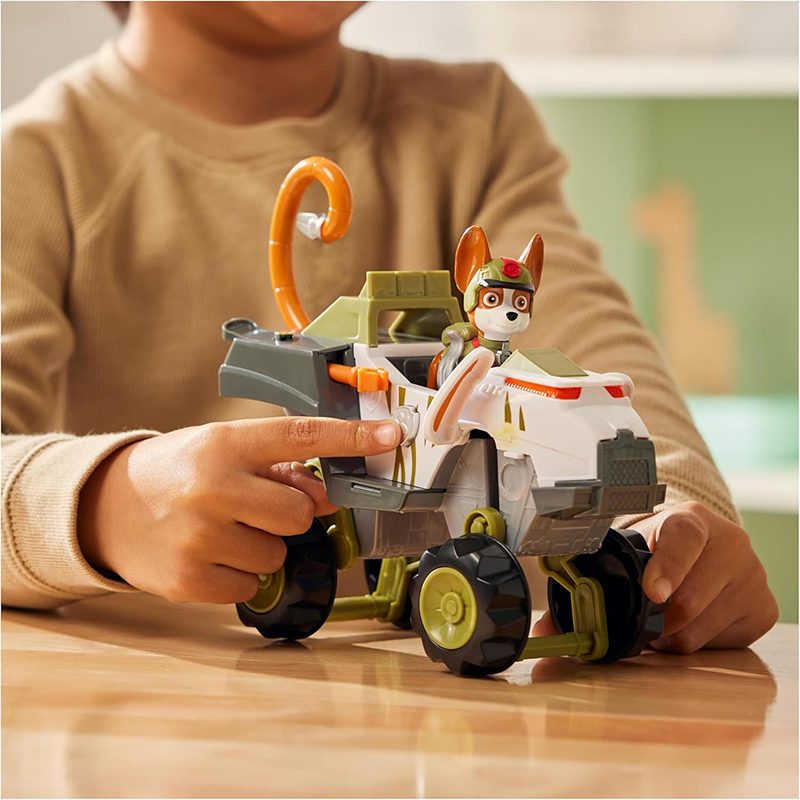 Paw Patrol Vehículo y Figura Tracker Jungle Pups - Imagen 2