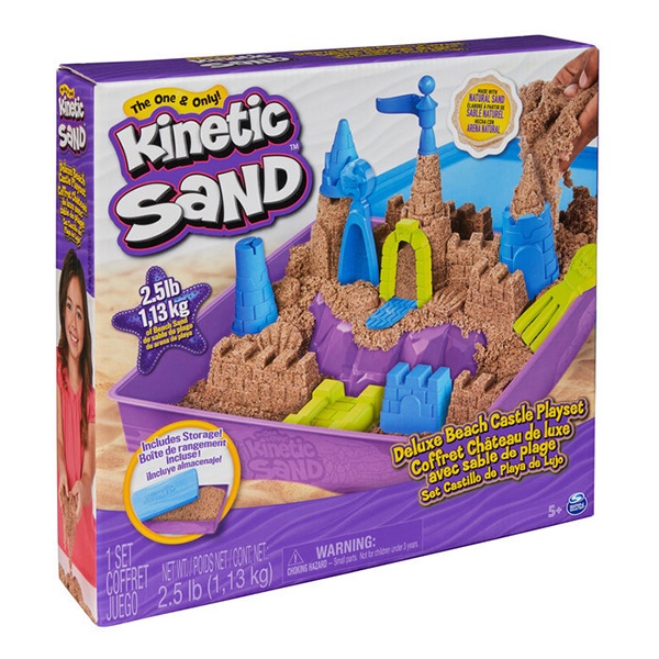 Kinetic Sand Castell Platja de Luxe - Imatge 1