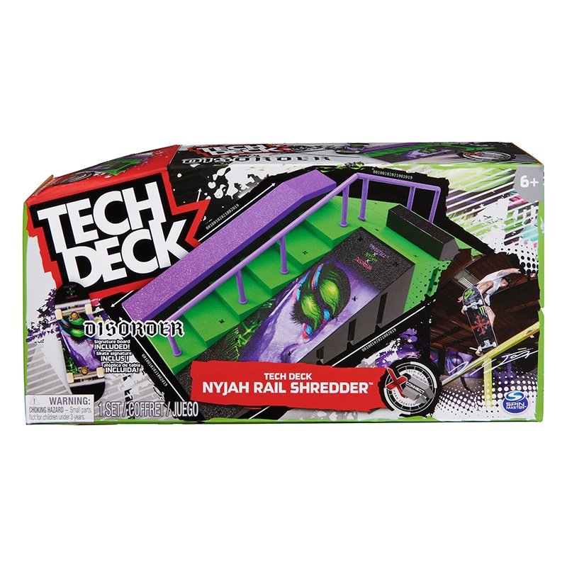 Tech Deck Playset Nyjah Rail Shredder