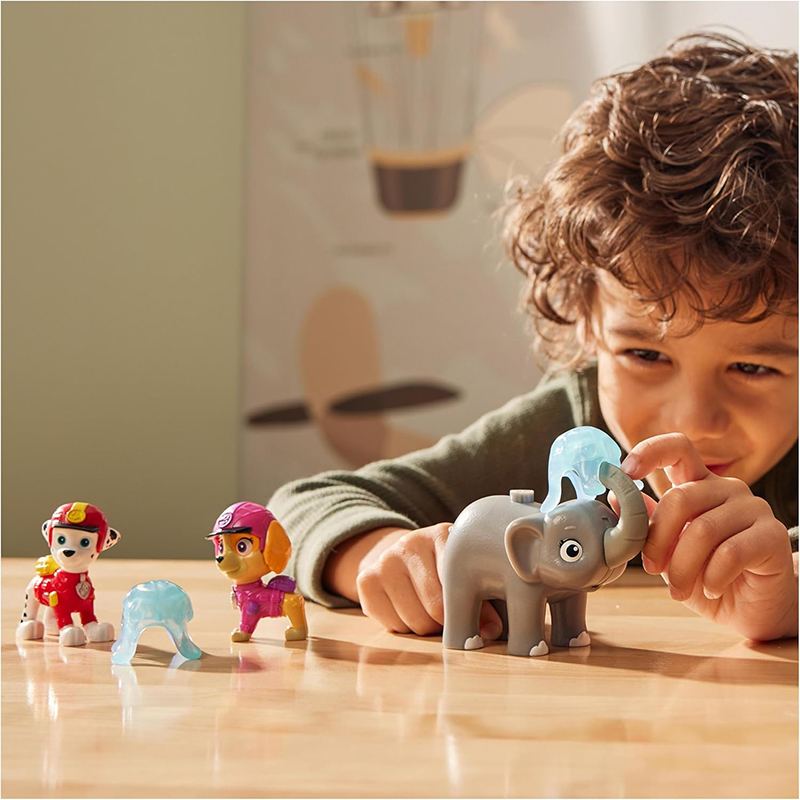 Paw Patrol Pack Figuras Marshall Skye y Elephant Jungle Pups - Imagen 3
