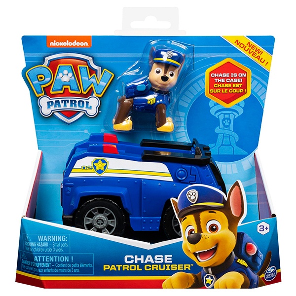 Paw Patrol Vehículo y Figura Chase - Imagen 1