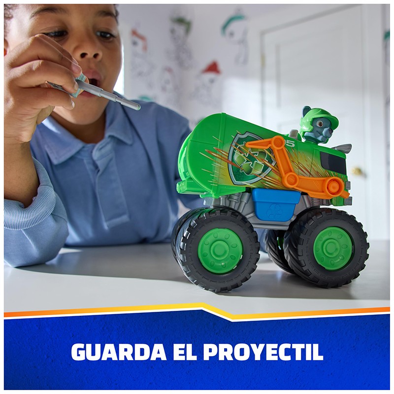 Patrulla Canina - Coche Rocky Rescue Wheels - Imagen 1