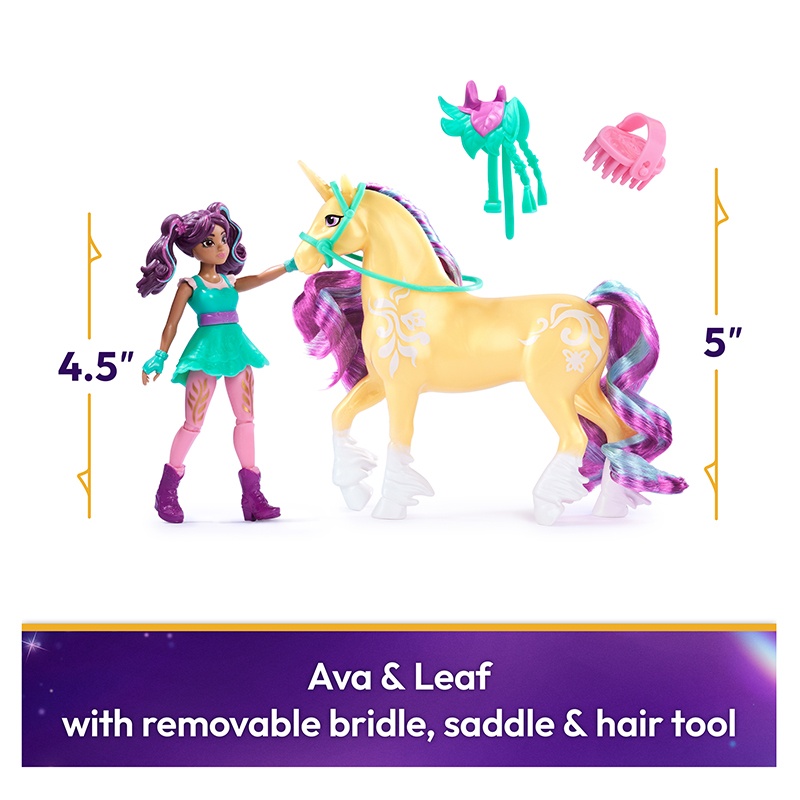 Unicorn Academy Figura Ava y Leaf - Imagen 1