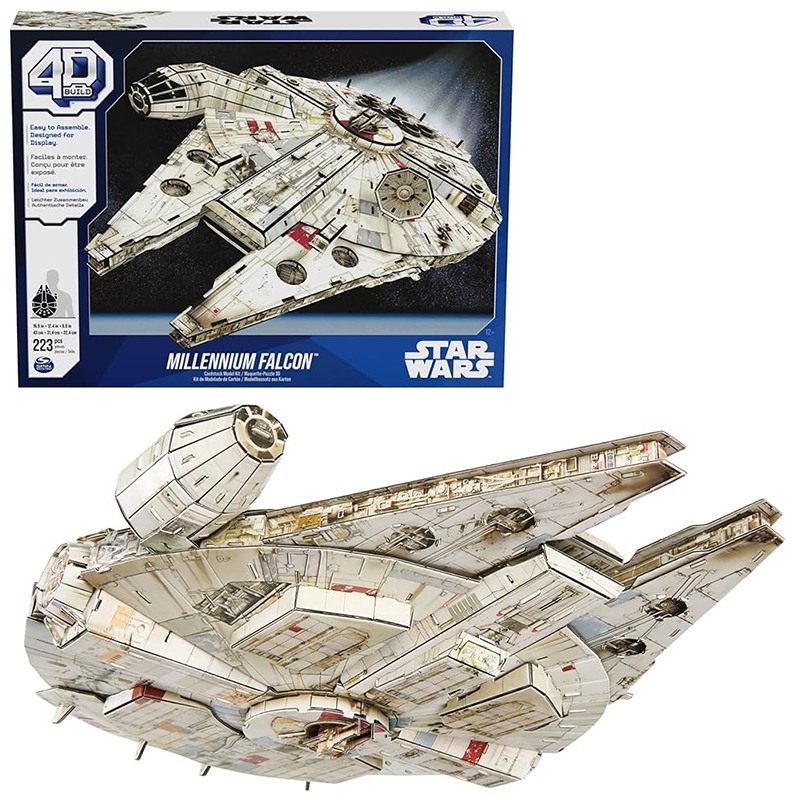 Puzzle 4D Star Wars - maquete Millennium Falcon