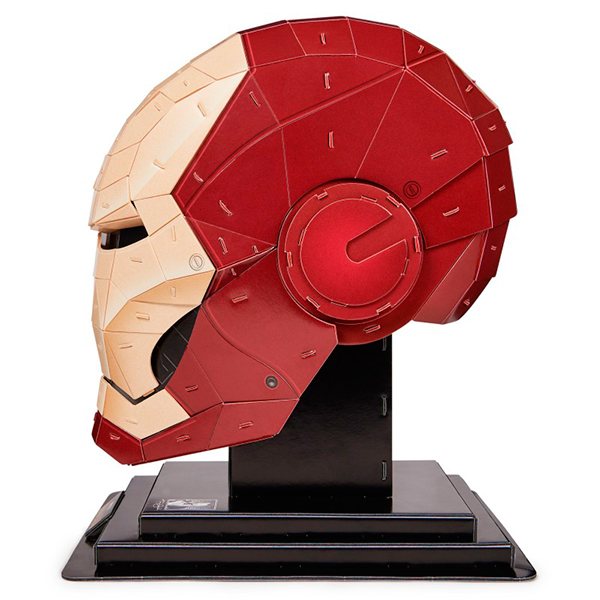 Marvel Puzle 4D Casco Iron Man - Imagen 1