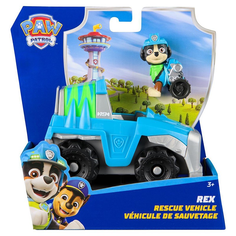 Paw Patrol Vehículo de Rescate Rex
