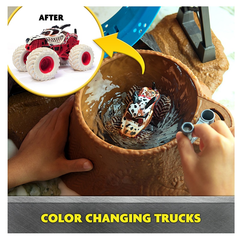 Monster Jam Vehículo Mud Blasters Dunk Tank - Imagen 3