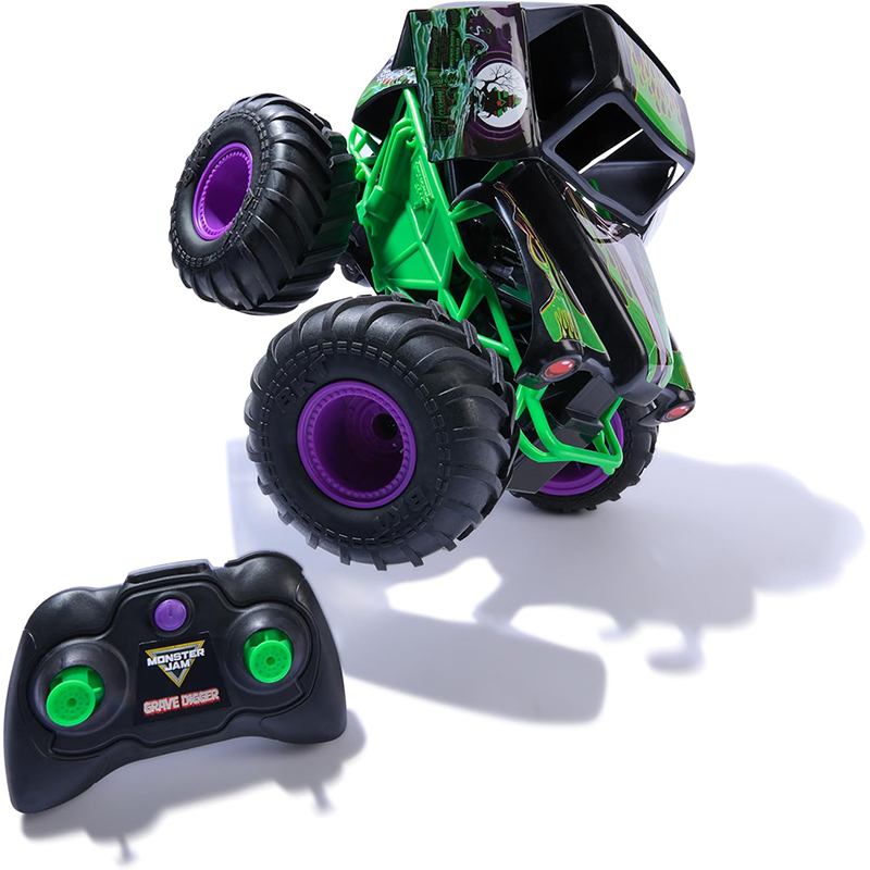 Monster Jam Smash and Bash Grave Digger RC - Imagen 1