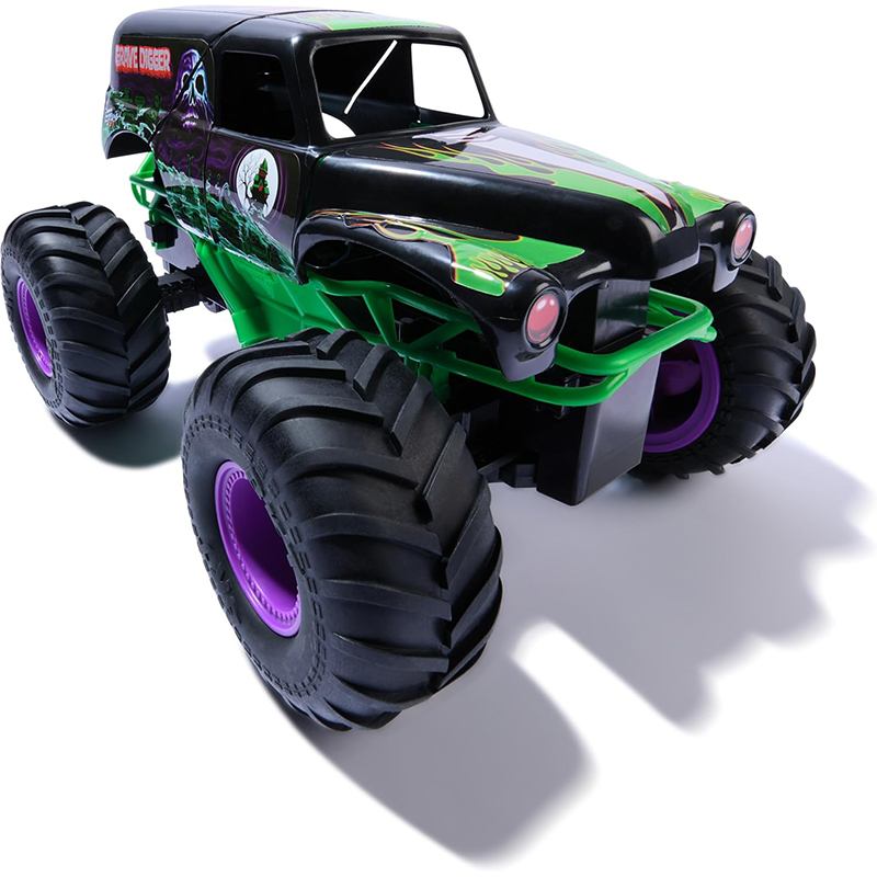 Monster Jam Smash and Bash Grave Digger RC - Imagen 2