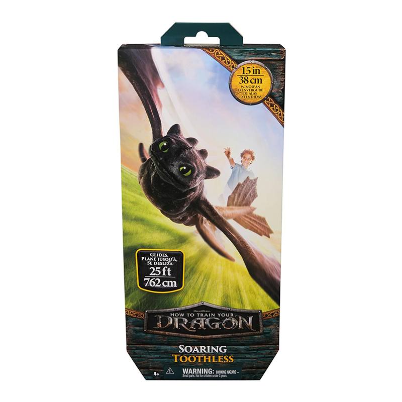 Como Treinar o Teu Dragão Figura Toothless Voador