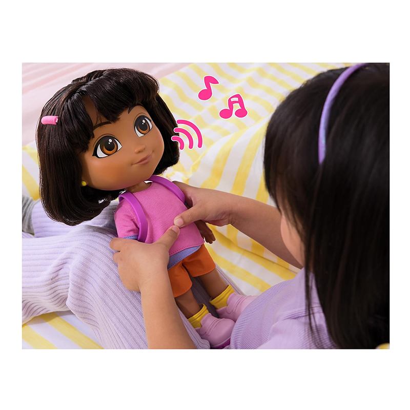 Dora Muñeca Canta y Explora 30cm - Imagen 1