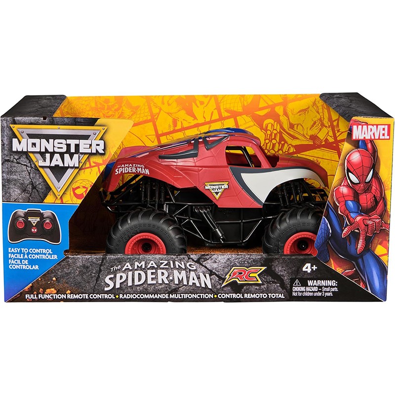 Monster Jam coche Spiderman RC