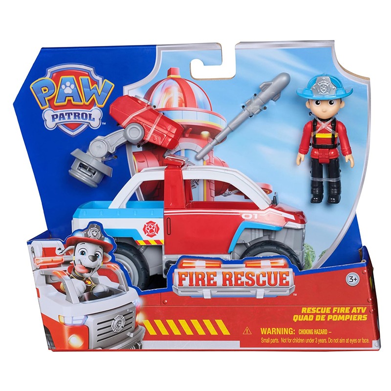 Paw Patrol Quad de Bomberos Fire Rescue