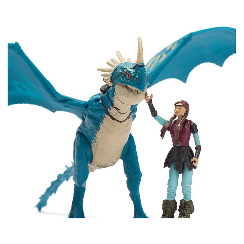 Como Treinar o Seu Dragão Figura Deadly Nadder e Astrid - Imagem 2
