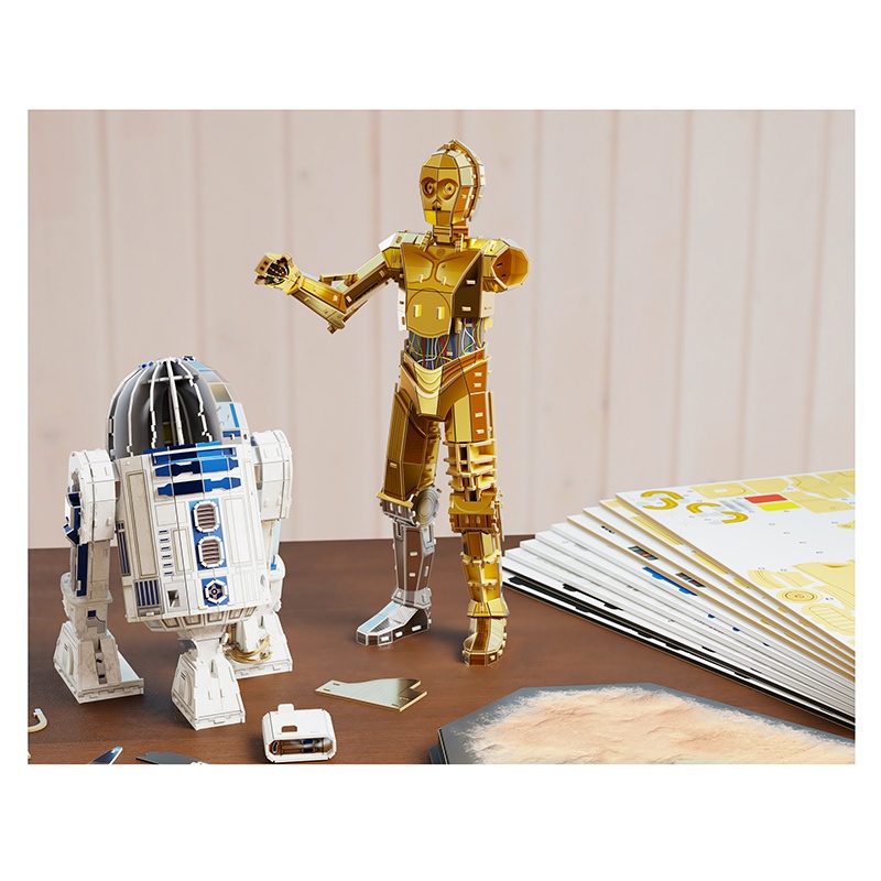 Star Wars 4D Build Puzzle C-3PO y R2-D2 - Imagen 1