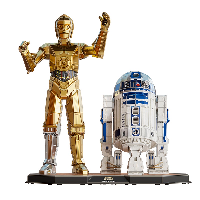 Star Wars 4D Build Puzzle C-3PO y R2-D2 - Imagen 2