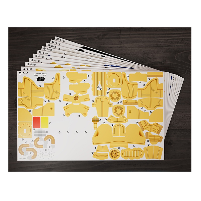 Star Wars 4D Build Puzzle C-3PO y R2-D2 - Imagen 3