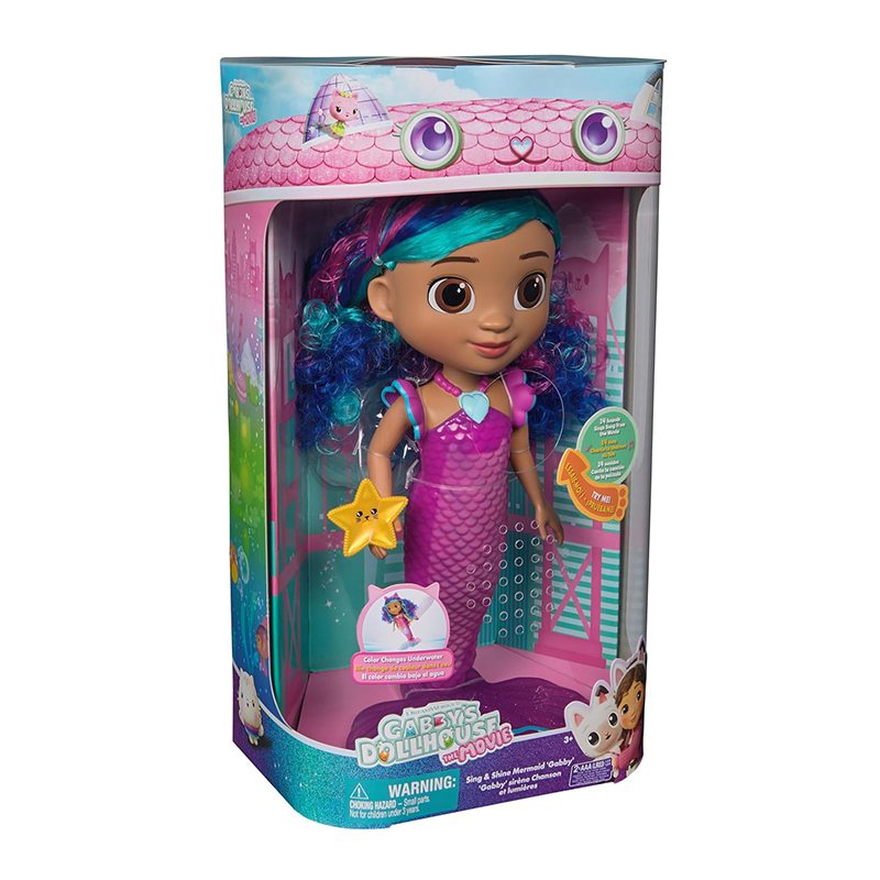 Casa de Gabby Muñeca Sirena Canta y Brilla - Imatge 1