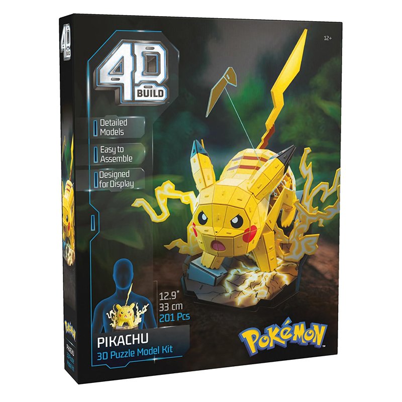 Pokémon 4D Build Puzzle Pikachu 3D