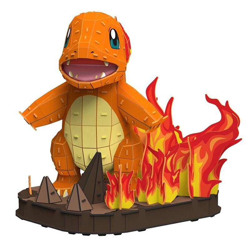 Pokémon 4D Build Puzzle Charmander 3D - Imagem 1