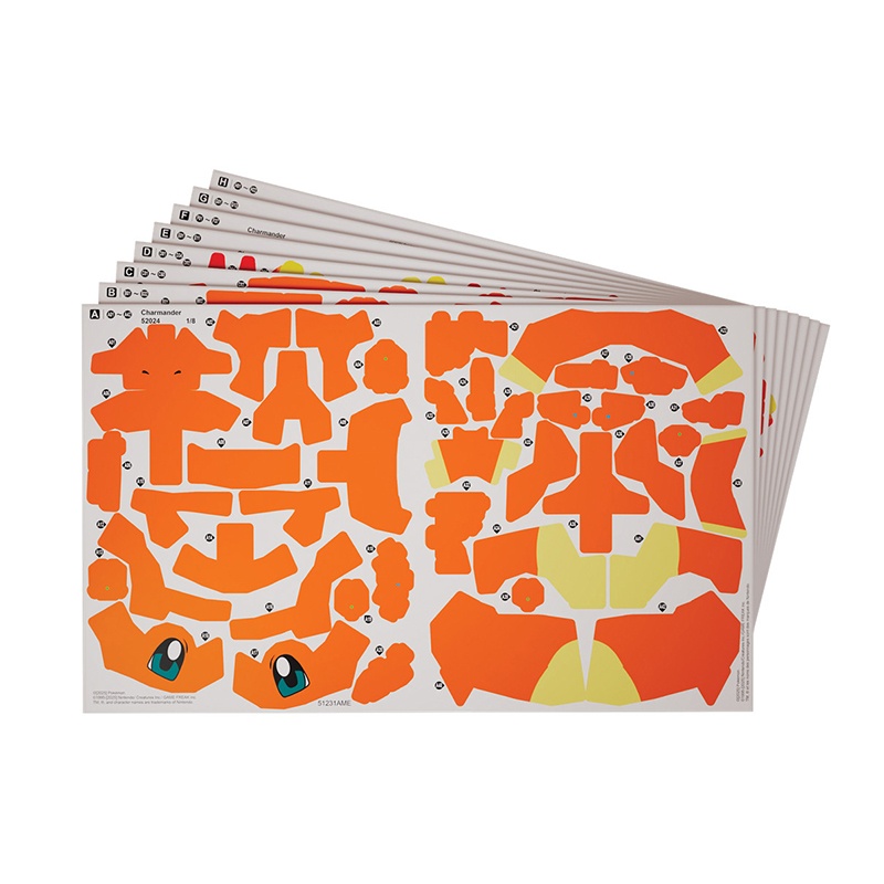 Pokémon 4D Build Puzzle Charmander 3D - Imagem 2