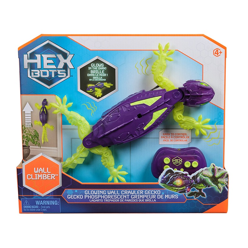 HEX Bots Lagarto Trepador de Paredes Glow