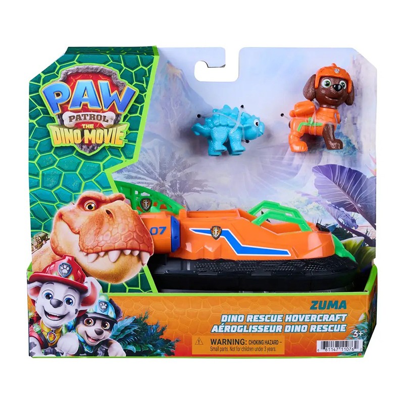 Patrulla Canina Dino Movie - Aerodeslizador Dino Rescue Zuma