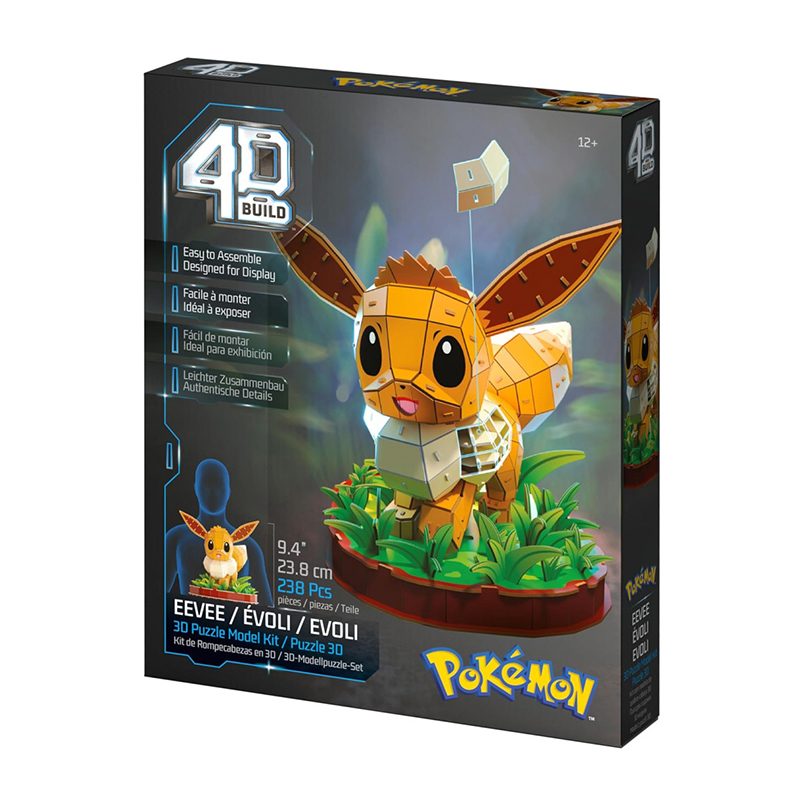 Pokémon 4D Build Puzzle Eevee 3D