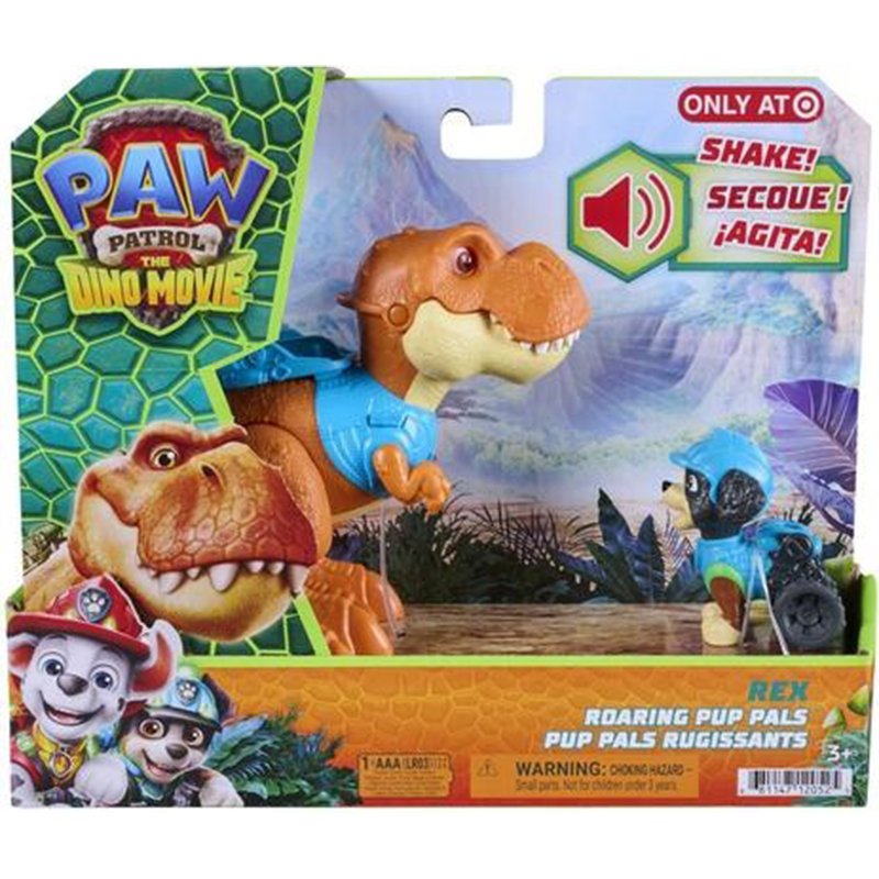 Patrulla Canina Pack 2 Figuras Dino Movie - Rex - Imagen 3