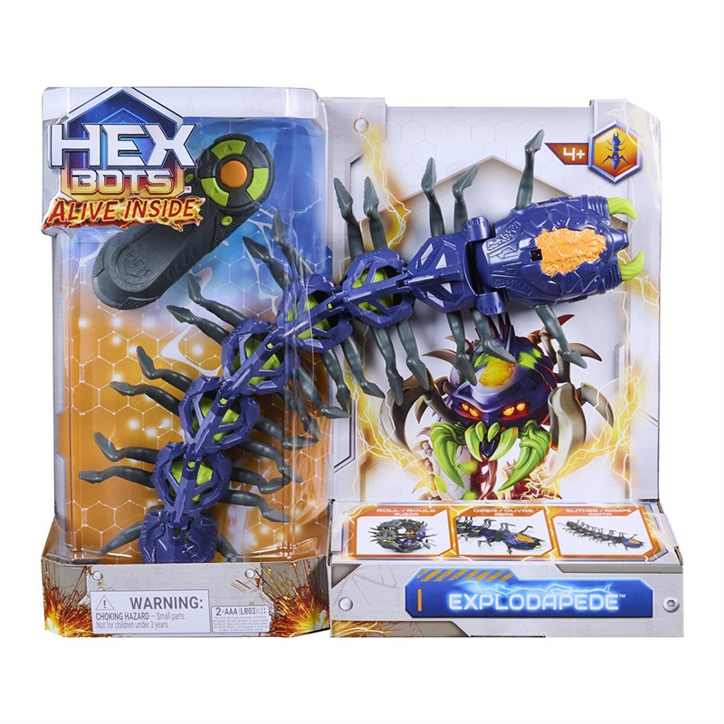 HEX Bots Robot Cienpiés Explodapede RC - Imagen 3