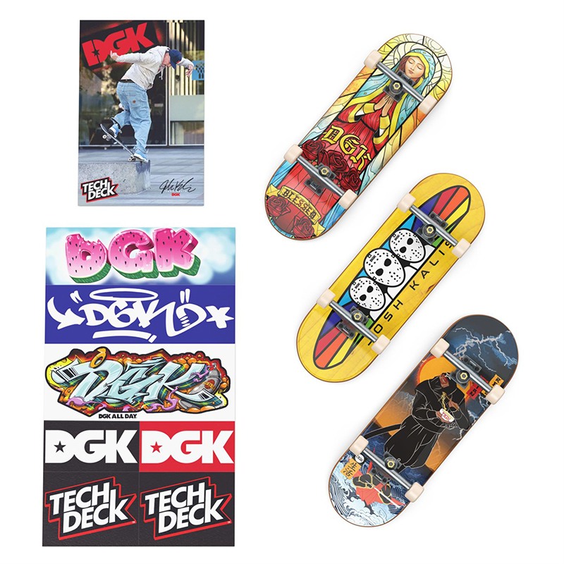 Tech Deck Pack 4 Skates com Suporte de Exposição - Imagem 1