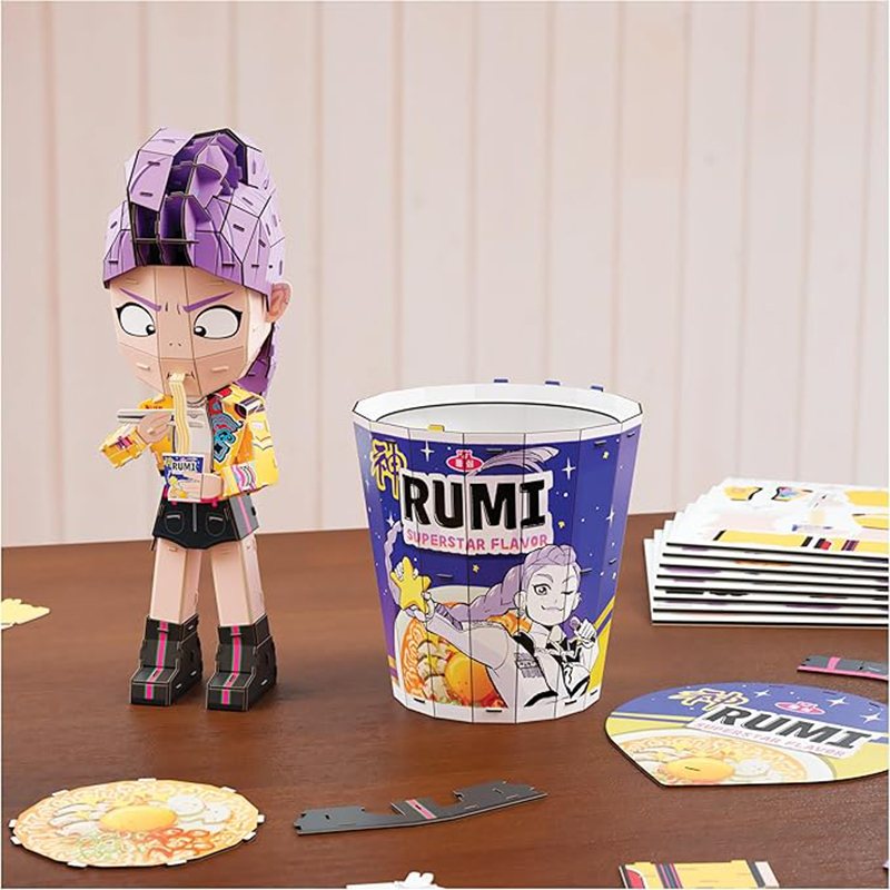 K-POP Demon Hunters - Puzzle 4D Build Ramen de Rumi 38cm - Imagen 1