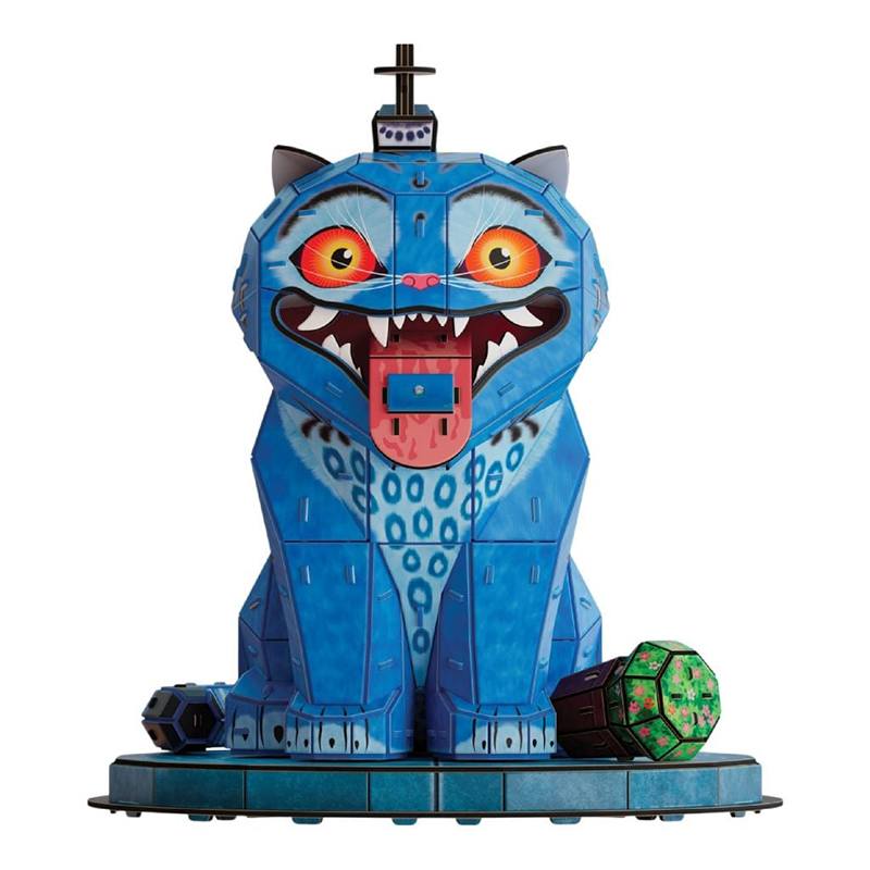 K-POP Demon Hunters - Puzzle 4D Build Tigre Derpy y Pájaro Sussie 25cm - Imagen 2