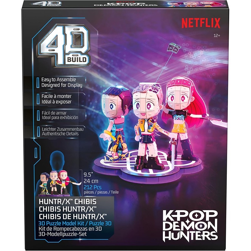 K-POP Demon Hunters - Puzzle 4D Build Chibis Huntrix