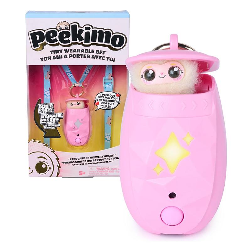 Peekimo Penny Rosa Mascota Interactiva