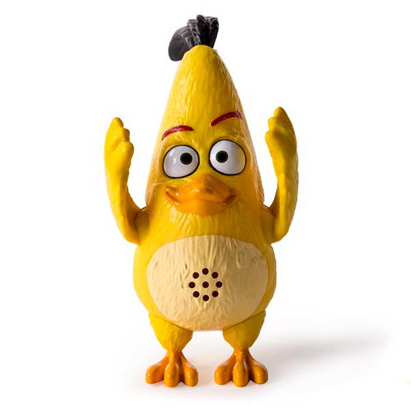 Figura Angry Birds Chuck con Sonidos 13cm - Imatge 1