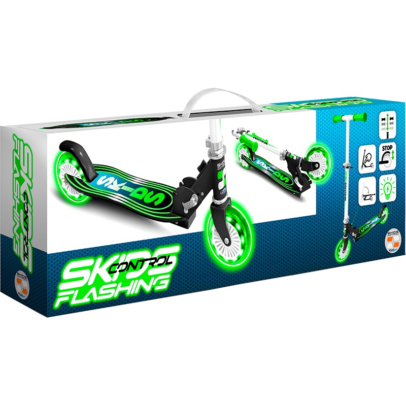 Patinete 2 Ruedas con Luces Skids Control - Imagen 2