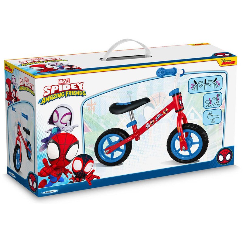 Spiderman Spidey Bicicleta Infantil sin Pedales - Imagen 2