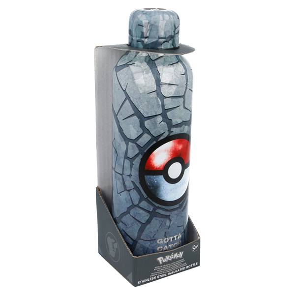 Pokémon Garrafa Térmica Aço Inoxidável 515ml - Imagem 