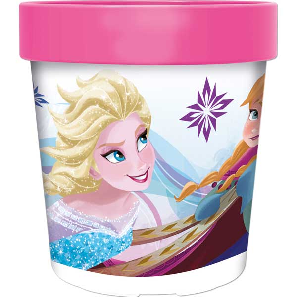 Vaso Premium Bicolor 250ml Frozen Iridescent Aqua - Imagen 1