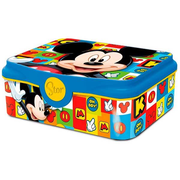 Sandwichera Infantil Deco Mickey Icons - Imagen 1