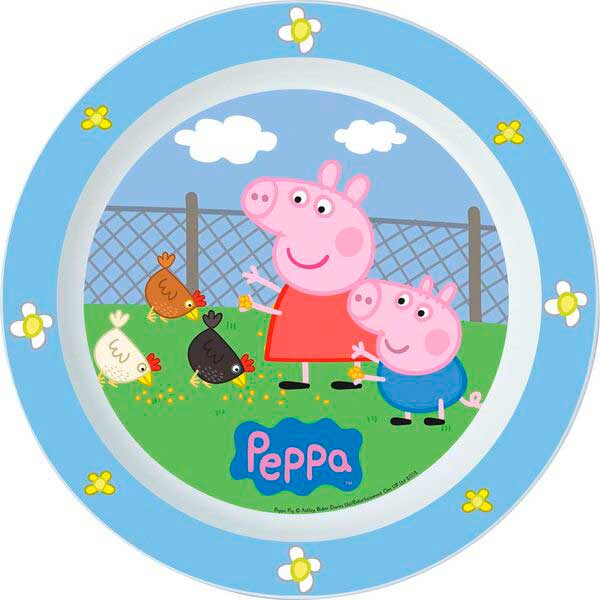 Plato Microondas Peppa Pig - Imagen 1