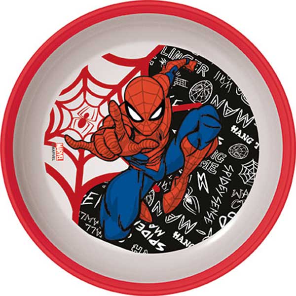 Spiderman Cuenco Antideslizante Premium