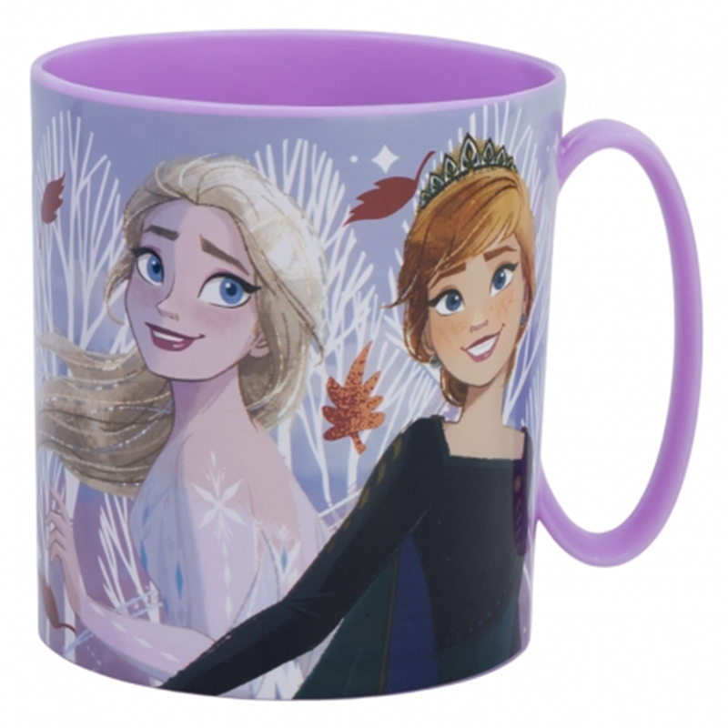 Frozen Taza infantil de plástico para microonas 390ml