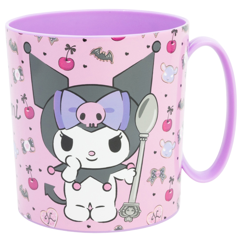 Kuromi Taza infantil para microondas 390ml - Imagen 1