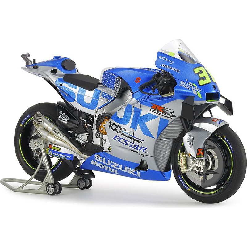 Maquete Moto Suzuki ECSTAR GSX-RR 2020 1:12 da Tamiya - Imagem 1