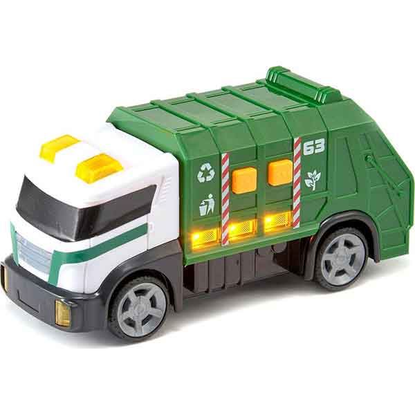 Camión de Basura Infantil Luces y Sonidos 18cm - Imagen 1