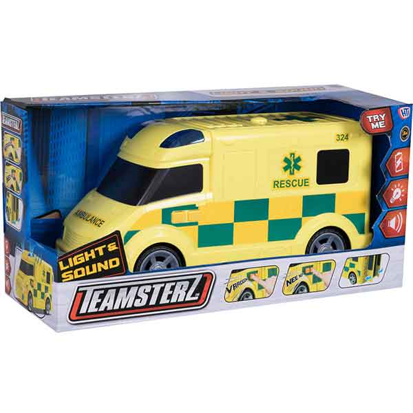Ambulancia Teamsterz Luces y Sonidos - Imagen 3